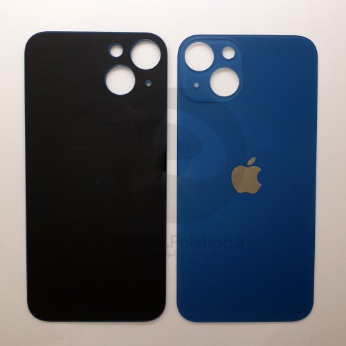 درب پشت آیفون  13 آبی  :  BACK COVER IPHONE 13 BLUE    
