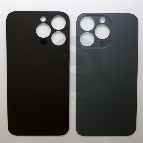 درب پشت آیفون13 پرو مشکی :  BACK COVER IPHONE 13 PRO BLACK