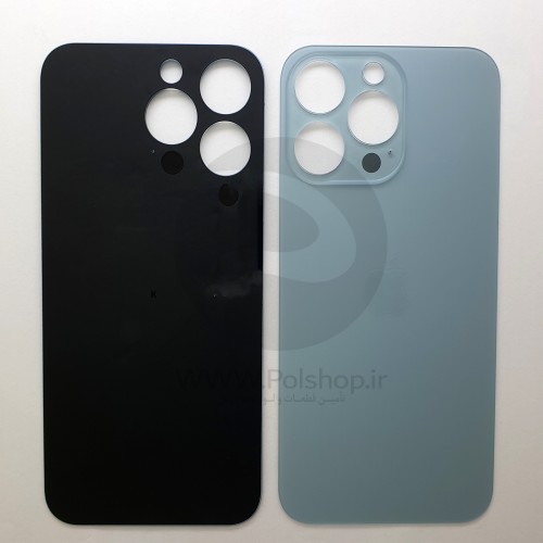 درب پشت آیفون13 پرو آبی :  BACK COVER IPHONE 13 PRO BLUE