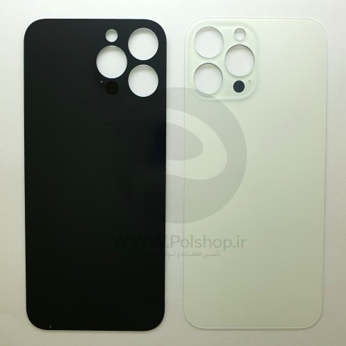 درب پشت  آیفون13 پرو مکس سفید :  BACK COVER IPHONE 13 PRO MAX WHITE