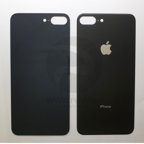 درب پشت آیفون 8 پلاس مشکی :   BACK COVER IPHONE  8+ 8 PLUS BLACK