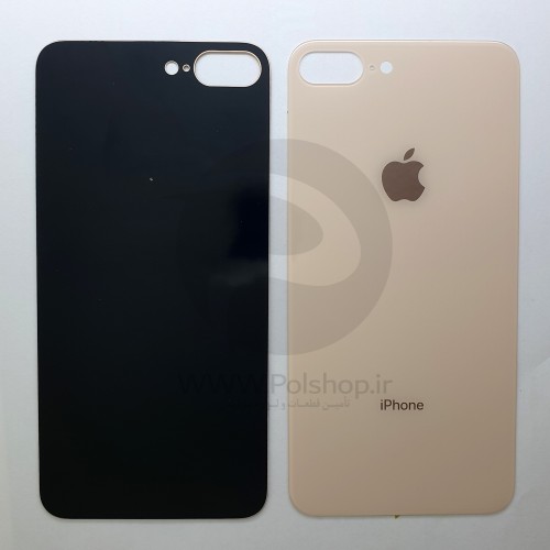 درب پشت آیفون 8 پلاس گلد :   BACK COVER IPHONE  8+ 8 PLUS GOLD