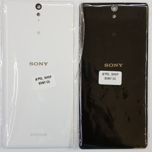 درب پشت سونی C5  مشکی اصلی  BACK COVER SONY Xperia C5 E5553, E5506 BLACK ORGINAL