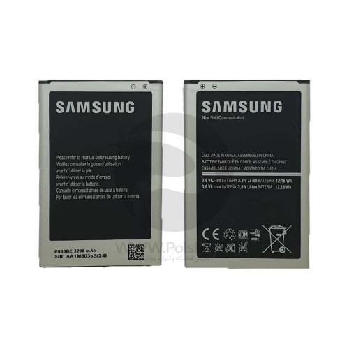 باطری سامسونگ NOTE 3 N900 N9005 اصلی  BATTERY SAMSUNG GALAXY NOTE 3 N900 N9005