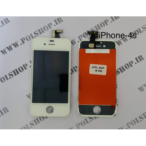 تاچ و ال سی دی ایفون مدل: IPHONE 4S سفید(اورجینال) TOUCH+LCD IPHONE 4S ORIGINAL WHITE