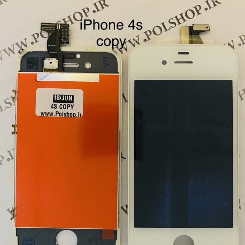 تاچ و ال سی دی ایفون مدل: IPHONE 4S سفید TOUCH+LCD IPHONE 4S AA WHITE
