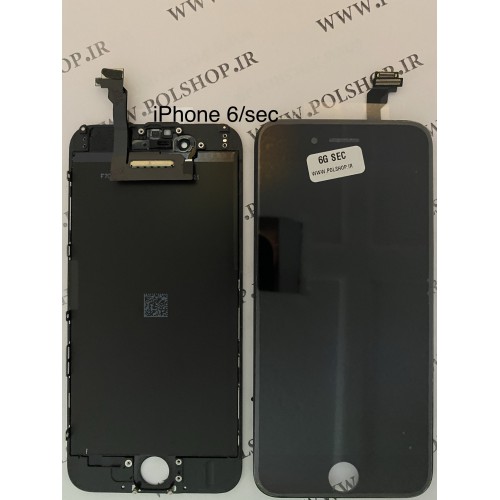 تاچ و ال سی دی ایفون مدل: IPHONE 6G مشکی(روکاری)TOUCH+LCD IPHONE 6G SECOND HAND BLACK