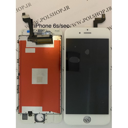 تاچ و ال سی دی ایفون مدل:-IPHONE 6S PLUS سفید (رو کاری)TOUCH+LCD IPHONE 6S+ PLUS SECOND HAND WHITE 