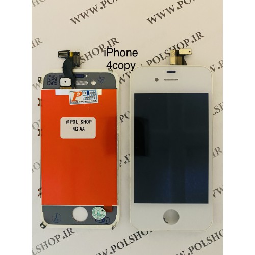 تاچ و ال سی دی ایفون مدل: IPHONE 4G سفید (های کپی) TOUCH+LCD IPHONE 4G AA