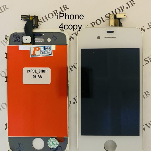 تاچ و ال سی دی ایفون مدل: IPHONE 4G سفید (های کپی) TOUCH+LCD IPHONE 4G AA