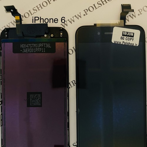 تاچ و ال سی دی ایفون مدل: IPHONE 6G مشکی TOUCH+LCD IPHONE 6G AA BLACK