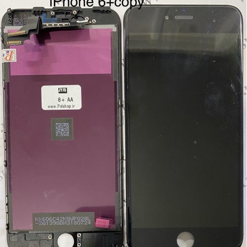 تاچ و ال سی دی ایفون مدل: IPHONE 6 PLUS مشکی TOUCH+LCD IPHONE 6 PLUS AA BLACK
