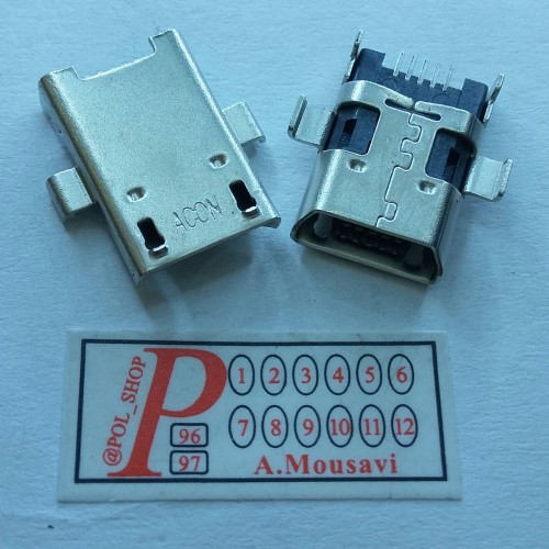 سوکت شارژ تبلت ایسوس CONNECTOR CHARG ASUS ME103 ,K01 ,ME170 ,K012