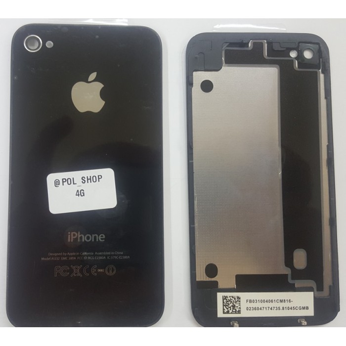 قاب ایفون (درب پشت) 4G اصلی سفید BACK COVER IPHONE 4G ORGINAL