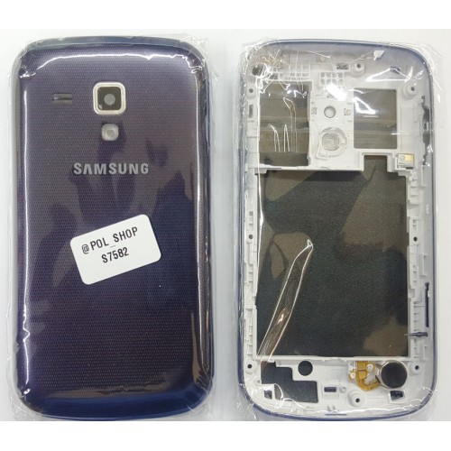 قاب کامل سامسونگ S 7582 / S DOUS 2 مشکی HOUSING SAMSUNG Galaxy S7582 S DOUS 2 BLACK