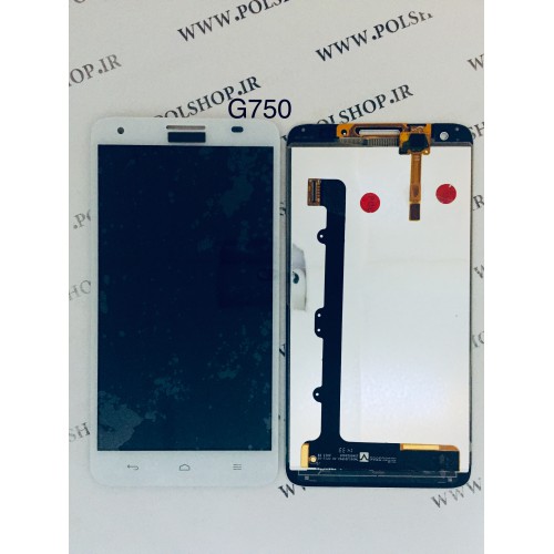 تاچ ال سی دی هواوی مدل: G750) HONOR 3X) سفیدTOUCH+LCD HUAWEI G750 WHITE