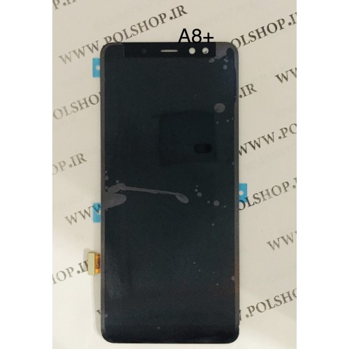 تاچ و ال سی دی اصل شرکت سامسونگ مدل A730  -A8 + 2018  مشکی		Touch+Lcd Samsung 100% Original A730  -A8 + 2018  BLACK		