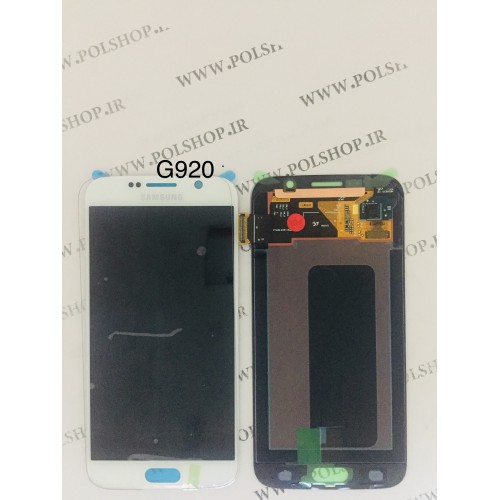 تاچ و ال سی دی اصل شرکت سامسونگ مدل G920 / S6  مشکی TOUCH + LCD SAMSUNG 100% Original G920 / S6  BLACK		
