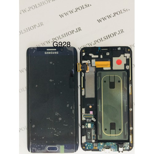 تاچ و ال سی دی اصل شرکت سامسونگ مدل G928  -S6 EDGE PLUS +  مشکی		Touch+Lcd Samsung 100% Original G928  -S6 ED +  BLACK		