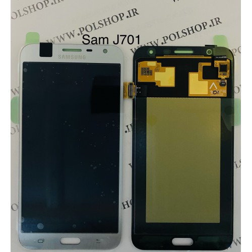 تاچ و ال سی دی اصل شرکت سامسونگ مدل J701  -J7 CORE  نقرایی				Touch+Lcd Samsung 100% Original J701  -J7 CORE  SILVER				