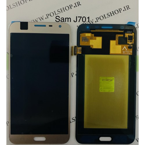 تاچ و ال سی دی اصل شرکت سامسونگ مدل J701  -J7 CORE  طلایی		Touch+Lcd Samsung 100% Original J701  -J7 CORE  GOLD				