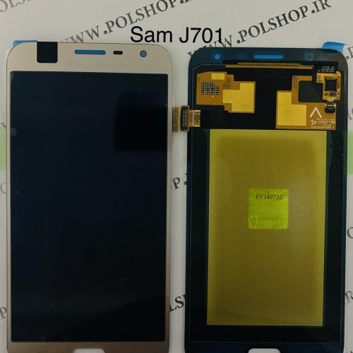 تاچ و ال سی دی اصل شرکت سامسونگ مدل J701  -J7 CORE  طلایی		Touch+Lcd Samsung 100% Original J701  -J7 CORE  GOLD				